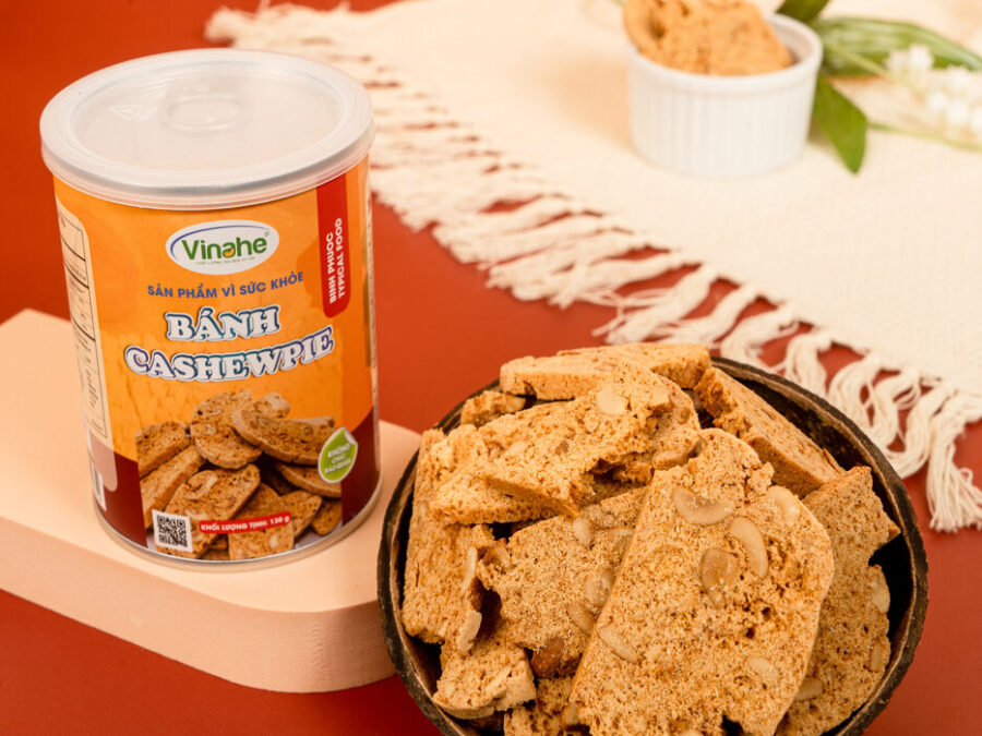 Bánh Cashewpie 130gr (lon)