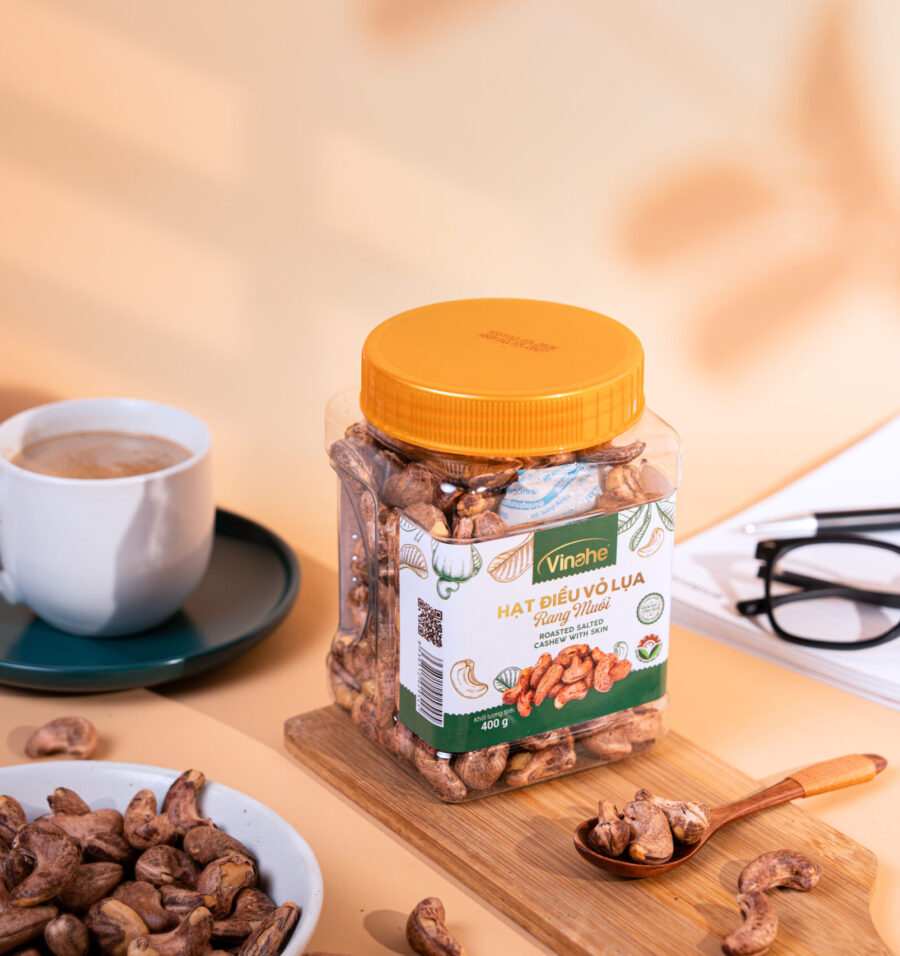 Hạt điều Rang muối 400g (hộp)