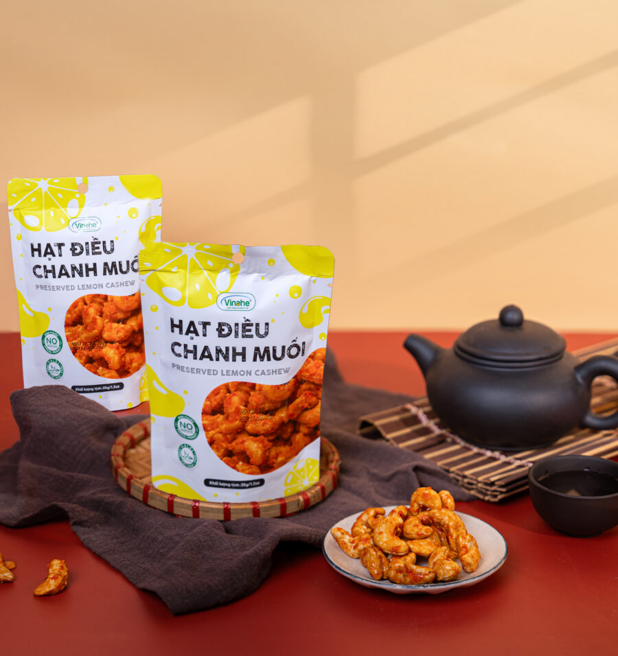 Hạt Điều Chanh Muối 100g (gói)